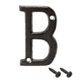 thumbnail image 1 of Unique Bargains 3 Inch Cast Iron House Letter Mailbox Address Sign Letter B, 1 of 5