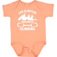 thumbnail image 3 of Inktastic Rock Climbing Mountains Boys or Girls Baby Bodysuit, 3 of 5