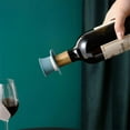 thumbnail image 3 of Tapón de silicona para botella de vino, divertido tapón para vino tinto, reutilizable, resellable, para vino, cerveza, bebida casera, accesorios de cocina (6 paquetes), 3 of 5