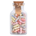 thumbnail image 2 of Cápsulas para mensajes, pastillas para mensajes, frascos de vidrio para cápsulas, frascos para mensajes, cápsulas para mensajes, cápsulas para mensajes de amor, lo mejor de lo mejor, 2 of 14