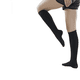 thumbnail image 5 of 1 par de medias de tubo medio curvadas transfronterizas engordadas y agrandadas, medias de presión de gran tamaño, medias elásticas para varices de gran tamaño, calcetines deportivos (negros), 5 of 5