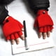 thumbnail image 3 of Qarigey 1 par de guantes sin dedos, accesorio de ropa sencillo y cómodo de Color sólido, guante de punto Convertible para niñas para invierno guantes y mitones Rojo Qarigey AP009852-03, 3 of 6