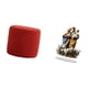 thumbnail image 5 of Escabel,Reposapiés pequeño,taburete otomano,sofá,taburete de té,Reposapiés Cubo Taburete Taburete para Dormitorio Baño,Letrero de mesa,Decoración de escritorio acrílica Rincón festivo, 5 of 8