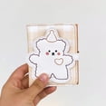 thumbnail image 1 of KUIZAP Little Bear Wallet Cartoon Women's Short Wallet Button 30% PU Card Bag(style B), 1 of 7