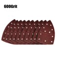 thumbnail image 1 of Triangular Sandpaper 11 Hole Mouse Sanding Paper Hook And Loop 40-2000Grit, 1 of 2