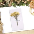 thumbnail image 4 of SIfdSeng Get it Fast Christmas Charm Dried Flower Greeting Card Festive Design Natural Holiday Sentiments Idea, 4 of 5