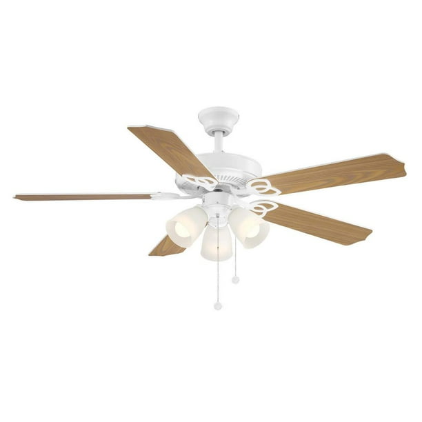 Specifications Brookhurst 52 in. Indoor White Ceiling Fan