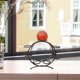 thumbnail image 1 of Bola de cristal Base de metal Base de metal Decoración del hogar Base Sphere Sphere Support Supporter para la mesa de la boda Sala de estar de negro, 1 of 10