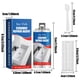 thumbnail image 3 of Kit de pegamento para reparación de cerámica | Adhesivo de resina epoxi de 50 ml para azulejos y porcelana agrietados | Unión resistente al agua para reparaciones domésticas e industriales | Incluye, 3 of 9