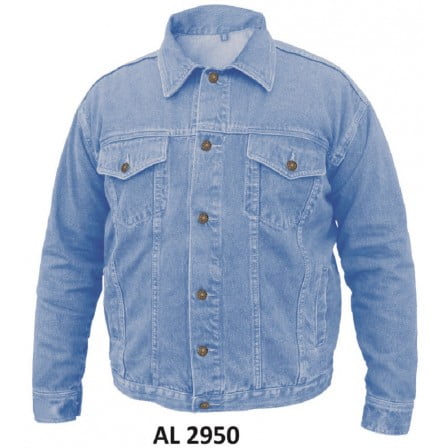 Denim Jacket Motorcycle Men's Boy Fashion 5XL Size Motorcycle Blue Denim Jacket 2 Front Slash Pockets With Snap Down Collar ()