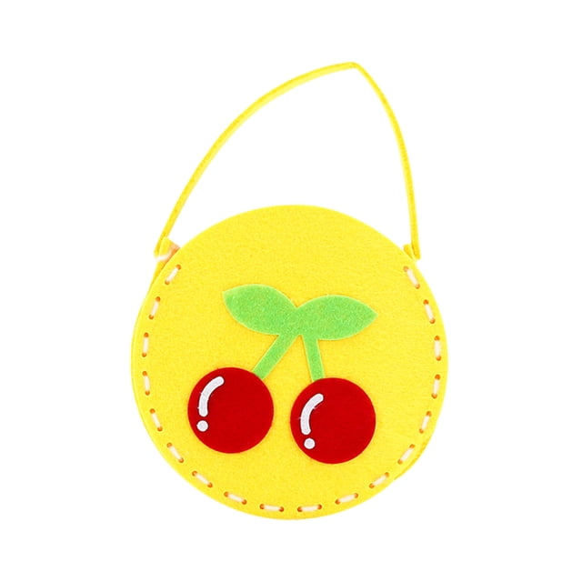 Fesfesfes DIY Embroidery Messenger Bag Handmade Embroidery Art Bag DIY Kit for Creating Custom Messenger Bags Fun and Creatives Embroidery