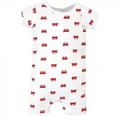 thumbnail image 3 of Hudson Baby Infant Boy Cotton Rompers 3pk, Crab, 3-6 Months, 3 of 4
