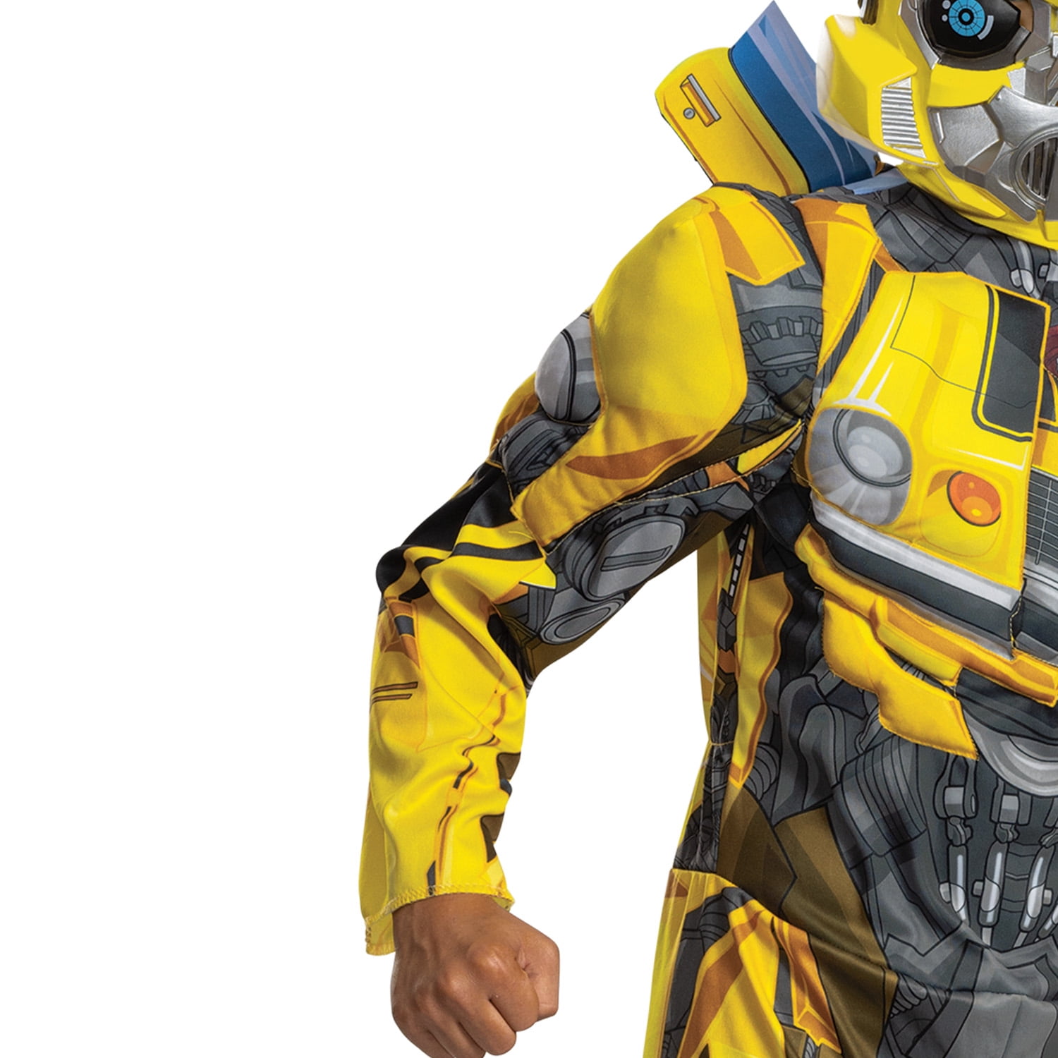 Transformers Bumblebee Halloween Costume for Children, Boys Size M (8), by Disguise