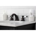 thumbnail image 3 of Kingston Brass FSC4685DPL Paris Widespread Bathroom Faucet with Pop-Up Drain, Oil Rubbed Bronze, 3 of 8