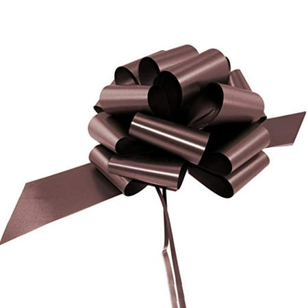 Fall Ribbon Michaels Large Brown Decorative Pull Bows - 9