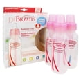 thumbnail image 1 of Set de 3 Biberones Dr. Brown's Natural Flow 250 ml Rosa, 1 of 5