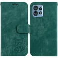 thumbnail image 2 of Compatible with Motorola Moto Edge 40 Pro Embossed Cute Tiger Flip Folio Wallet Case Card Pocket Holder Cover, 2 of 5