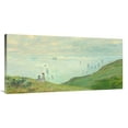 thumbnail image 1 of Global Gallery's 'Cliffs at Pourville' by Claude Monet Stretched Canvas Wall Art, 1 of 4