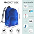 thumbnail image 5 of Colorful Starry Sky and Universe Backpack for School, Cute School Bag with Adjustable Shoulder Straps and Padded Back, 15.7"x11.8"x5.5", 5 of 5