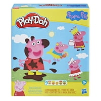 Play-Doh Peppa Pig Stylin Set w/9 Modeling Compound Cans 10Oz Deals