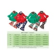 thumbnail image 5 of Suealasg Little Girl Christmas Outfits Clothes 1T 2T 3T 4T 5T 6T Kids Girls Long Sleeve Crew Neck T-Shirts Tops Santa Print Flare Pants Scarf 3Pcs Christmas Party Clothing for Children Girl, 5 of 9