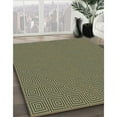thumbnail image 3 of Ahgly Company Tapis d'Intérieur Rond Lavable en Machine Transitionnel Brun Foncé, 4 Pieds Rond, 3 of 7