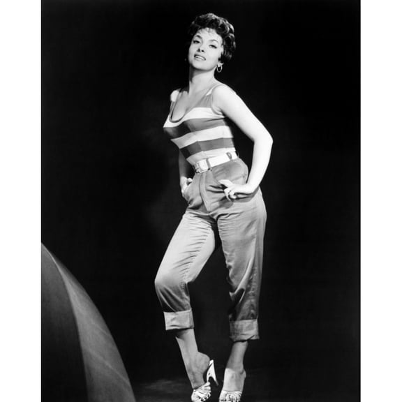 Gina Lollobrigida Ca. Late 1950S Photo Print (16 x 20)