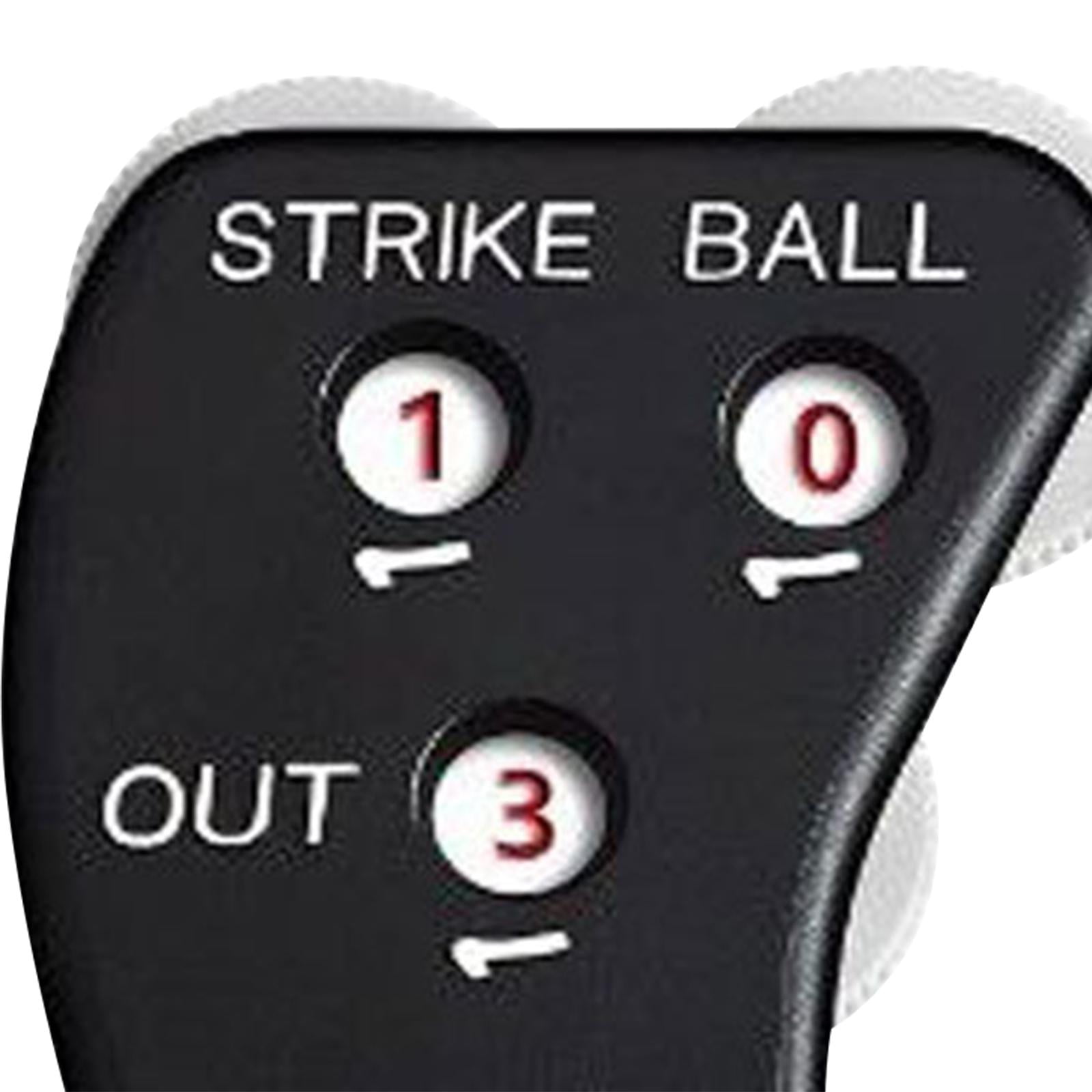 UJEAVETTE Baseball Umpire Gear Indicator Outs Softball 4 Wheel Baseball  Umpire : : Sports, Fitness & Outdoors