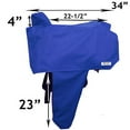 thumbnail image 2 of Tahoe Housse de Selle Western en Nylon Premium Imperméable, Turquoise, 2 of 3