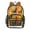 Giraffe Stripes Vector, variant on Clear Backpack 12L Large Capacity Transparent Waterproof Sashimi