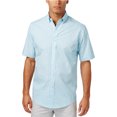 thumbnail image 1 of Club Room - Camisa con botones de gaviota para hombre, azul, extragrande Club Room Botones al frente, 1 of 1