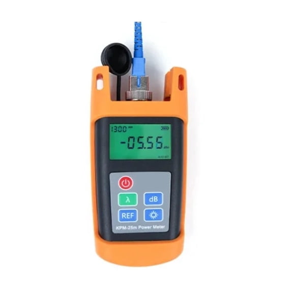Fiber Optical Handheld Test Tool Fiber Optic Power Meter KPM-25M OPM Tester With SC Connector ,Outstanding Advantages