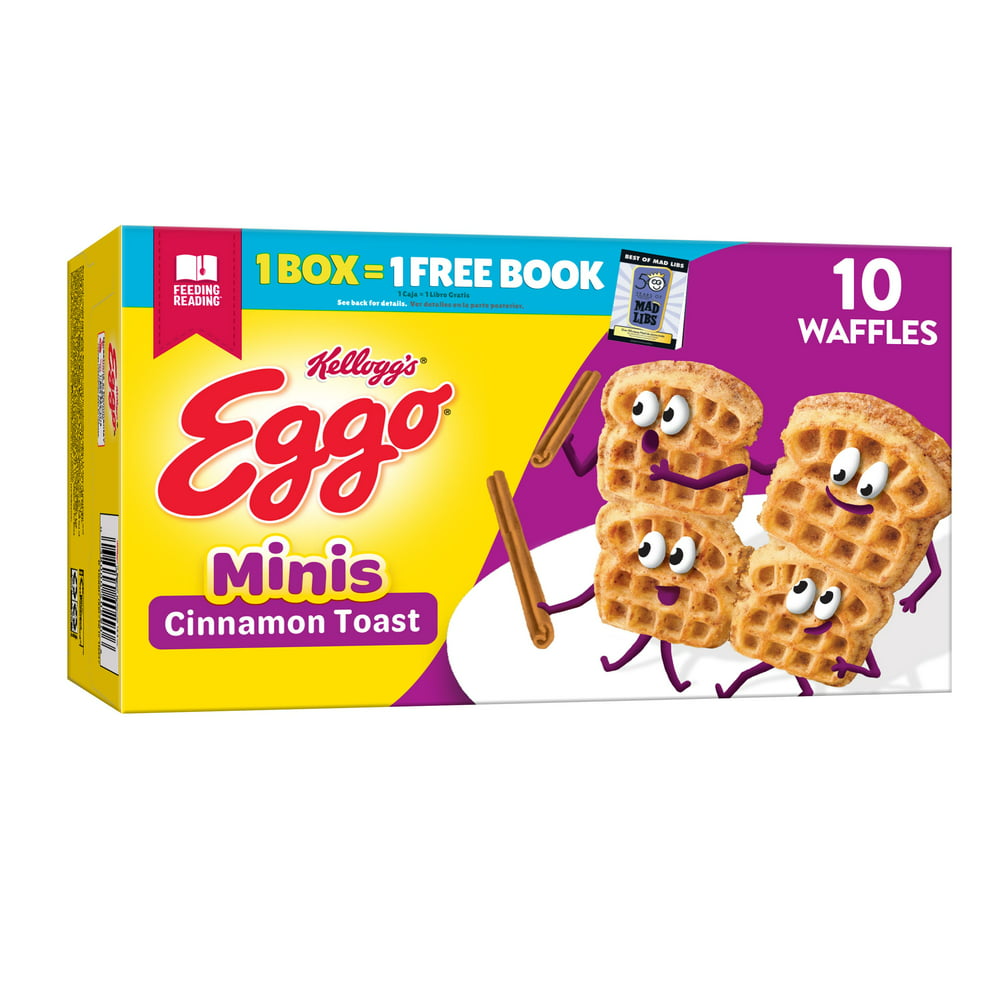 Eggo Mini Frozen Waffles Frozen Breakfast All Day Kids Snacks