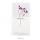thumbnail image 1 of Tarjetas de Felicitación de papel de flores secas, tarjetas de invitación de cumpleaños, aniversario, boda, Día de San Valentín, guardar la fecha, tarjetas de mesa, 1 of 4