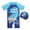 A63-Dark Blue, variant on Ccpelsie Baby Toddler Boys 2-Pieces Swimsuit Sets Cute Cartoon Bathing Suit Rash Guards Sunsuit Swimwear(Dark Blue,3-4 Years)