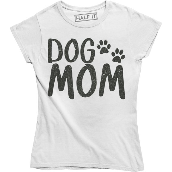 Dog Mom Womens Pet Animal Rights Lover Rescue Adopt Shelter Paw T-Shirt