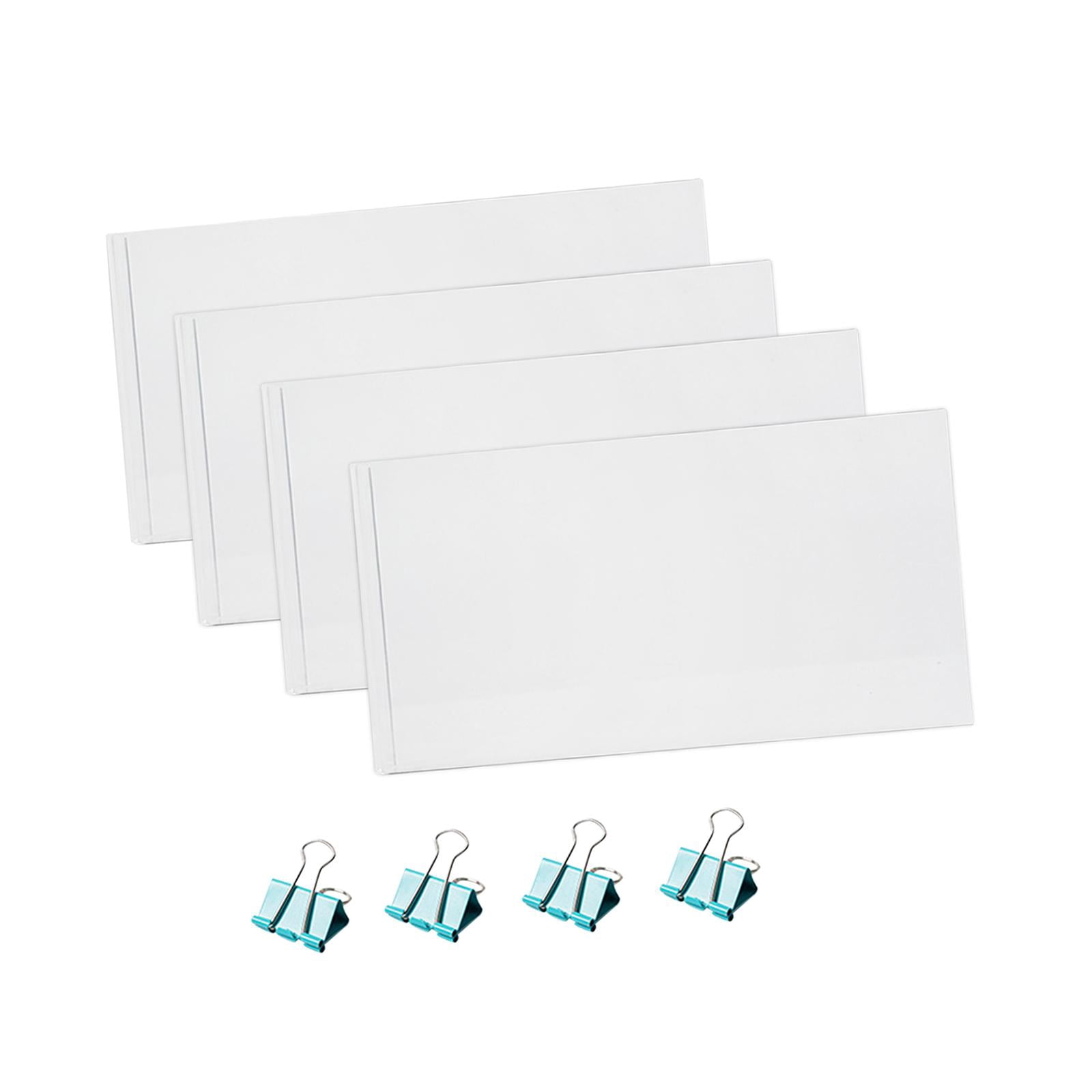 BLESIYA Acrylic Baffle Flip Model Baffle Pottery Tool, Lightweight Professionals Handicraft Projects Acrylic Plate Plaster Model Tool M Quantity 4