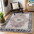 thumbnail image 2 of Blush Medallion Skid-Resistant Area Rug, 5' x 7', 2 of 7