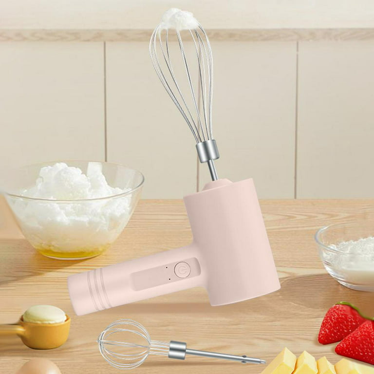 1pc Handheld Automatic Whisk, Nordic PC Electric Drink Mixer For