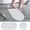 Clear, variant on FFENYAN Bath Mat Non slip Mat Long Ellipse PVC Bath Mat Bubble Massage Foot Mat Suction Cup Floor Mat