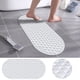 thumbnail image 1 of Xihbxyly Alfombrilla de Baño Antideslizante, Extra Larga, con Ventosa, Vinilo Hipoalergénico, Segura para Bañera y Ducha, Fácil de Limpiar, 75 X 35 Cm., 1 of 7