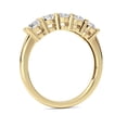 thumbnail image 2 of Fireborn Round-Shaped Diamond, Sterling Silver Ring for Women, 1 CTW, 1.72 g, 14K Yellow Gold, 2 of 5