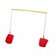 thumbnail image 4 of Juguete educativo preescolar, regalo divertido, juego de entrenamiento de equilibrio, juego interactivo en equipo. Rojo, 4 of 9