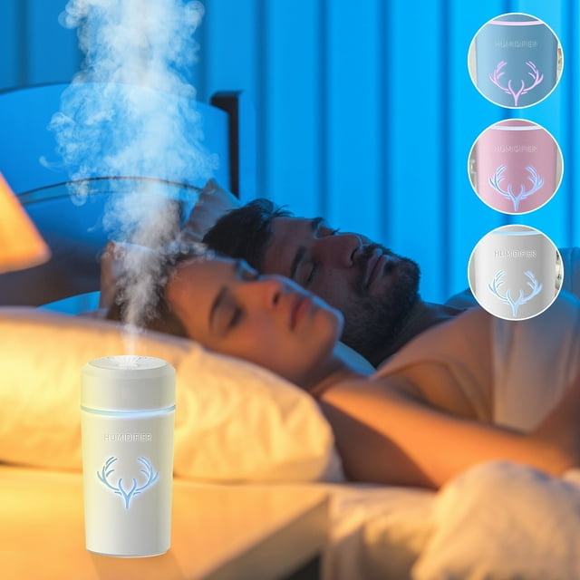 Humidificador creativo USB Mini multifuncional conveniente purificación de aire reposición de agua humidificador silencioso Wmkox8yii FSASFJB1592