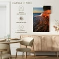 thumbnail image 5 of Elephant Stock Pictured Rocks Michigan Wall Art - Vertical Canvas Wall Art - Hallway Wall Decor - Beach Canvas - Brown And Orange Decor By Alan Majchrowicz - 24" x 36", 5 of 8