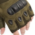 thumbnail image 3 of Guantes tácticos para hombre, de medio dedo, para exteriores, para montar en motocicleta, para fanáticos militares, para luchar y hacer ejercicio, 3 of 5