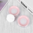 thumbnail image 4 of EeaseCA 2 Pcs Étui à Poudre Vide 10g Rond en Maille Élastique Contenant de Poudre Libre Étui de Maquillage avec Houppette (Rose), 4 of 8