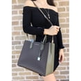 thumbnail image 2 of Michael Kors Mercer Studio Large Convertible Tote Brown MK Olive Satchel Bag, 2 of 11
