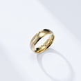 thumbnail image 3 of Anillo de acero europeo y americano El Señor de los Anillos Tungsteno Oro Láser, 3 of 6