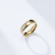 thumbnail image 2 of Anillo de acero europeo y americano El Señor de los Anillos Tungsteno Oro Láser, 2 of 6